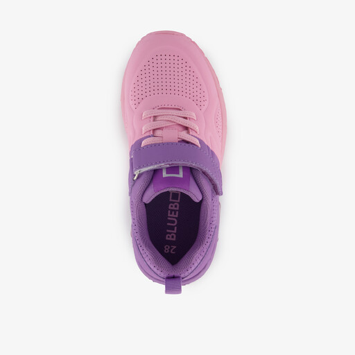 Meisjes sneakers met airzool paars roze