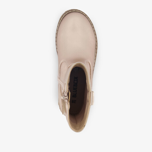 Meisjes western boots metallic goud