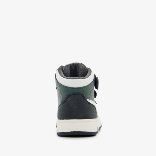 Hoge jongens sneakers grijs groen