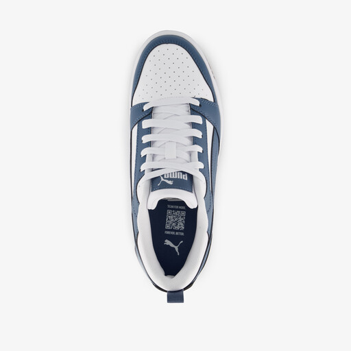 Rebound V6 Low dames sneaker blauw wit