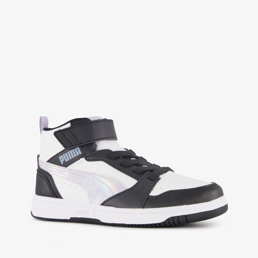 Rebound V6 Mid Space Belle meisjes sneakers zwart lila