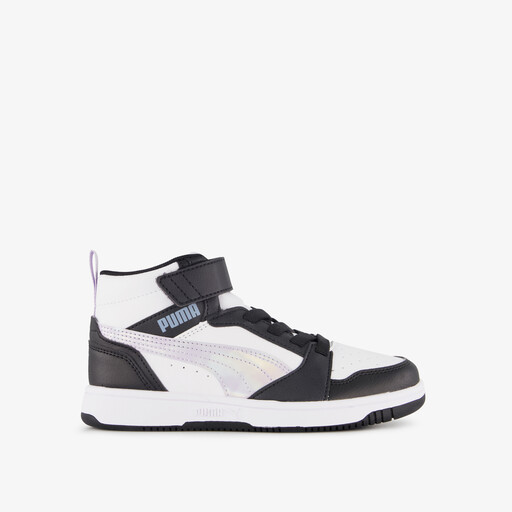 Rebound V6 Mid Space Belle meisjes sneakers zwart lila