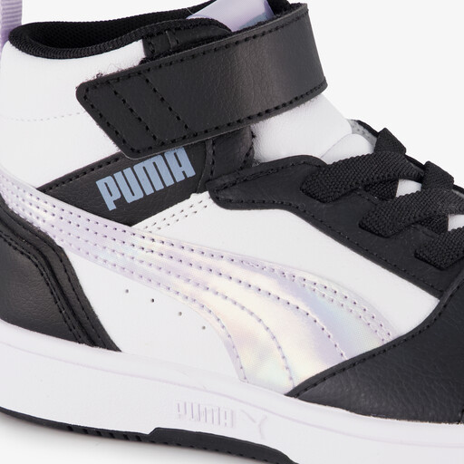 Rebound V6 Mid Space Belle meisjes sneakers zwart lila