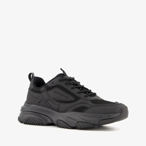 Dames dad sneakers zwart