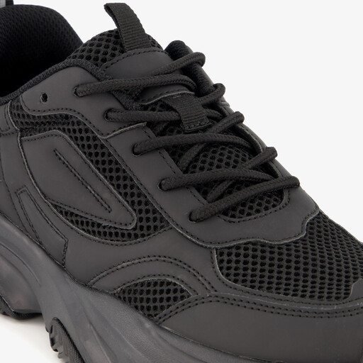 Dames dad sneakers zwart