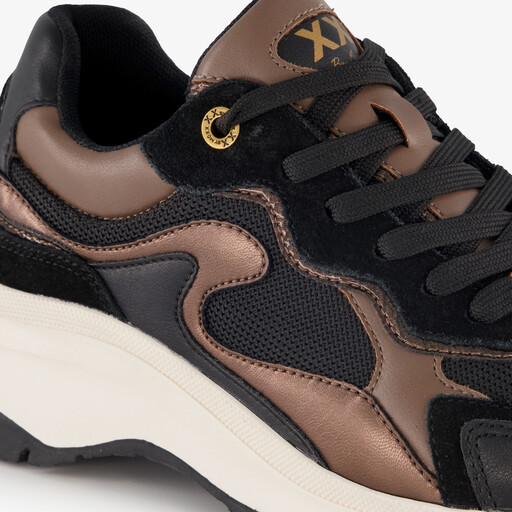 XX By dames sneakers zwart bruin