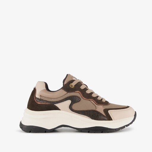 XX By dames sneakers zwart bruin