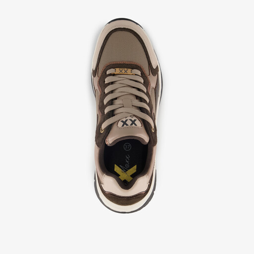 XX By dames sneakers zwart bruin