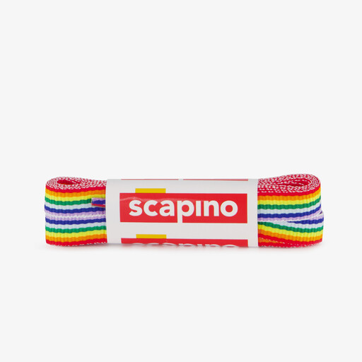 Regenboog veters 120 cm