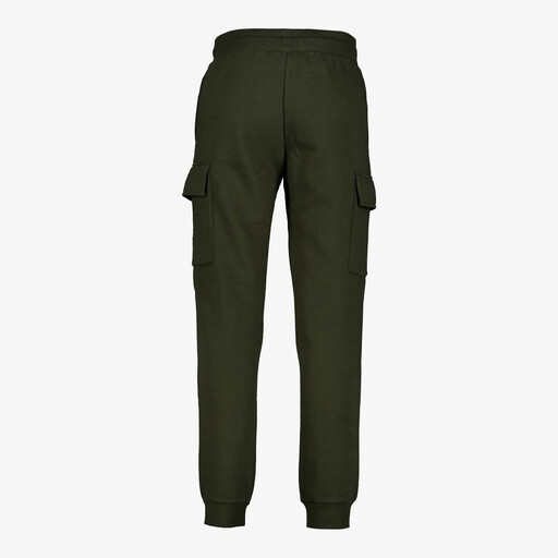 Heren cargo joggingbroek groen