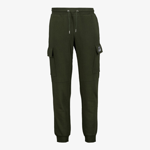 Heren cargo joggingbroek groen