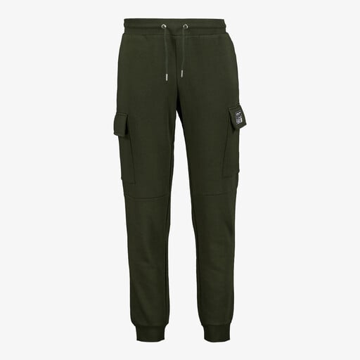 Heren cargo joggingbroek groen