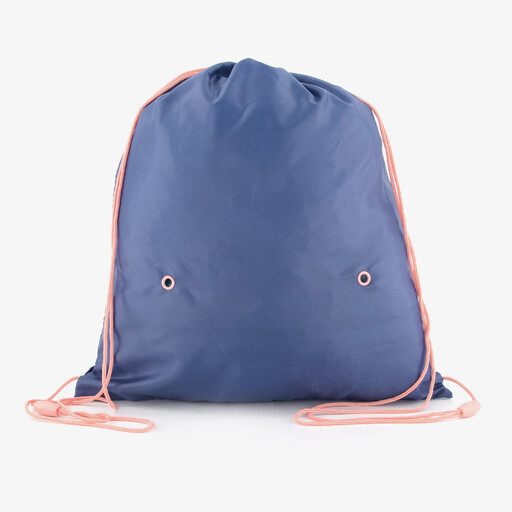 Meisjes gymtas blauw