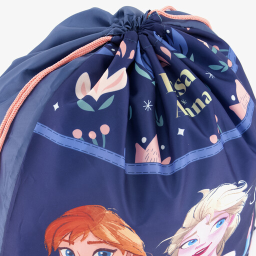 Meisjes gymtas blauw