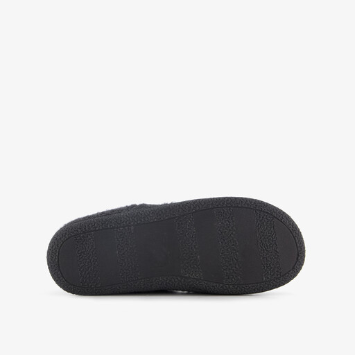 Gevoerde heren pantoffels zwart