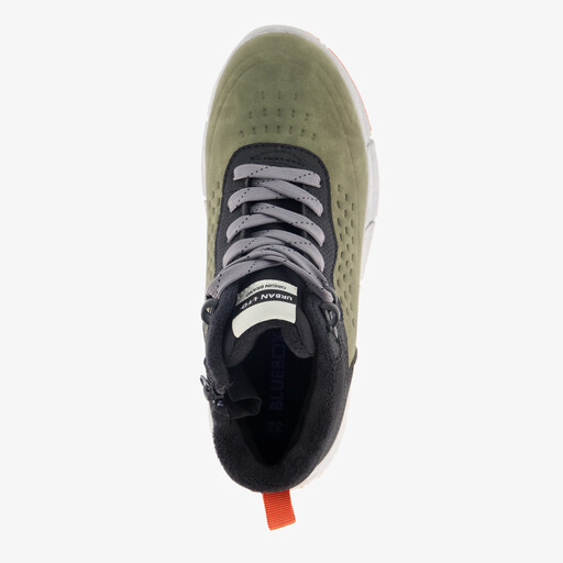 Hoge jongens sneakers groen