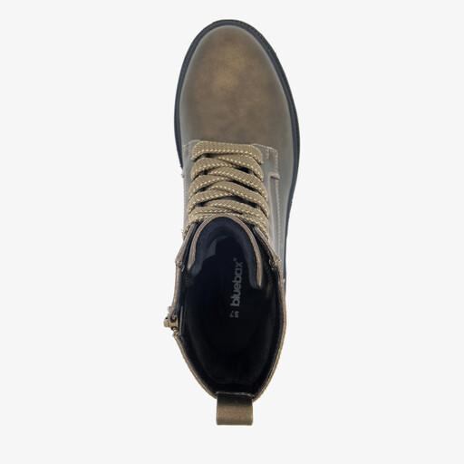 Dames veterboots brons