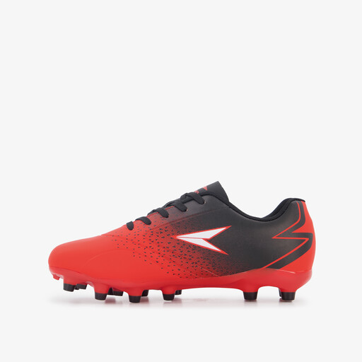 FG kinder voetbalschoenen zwart rood