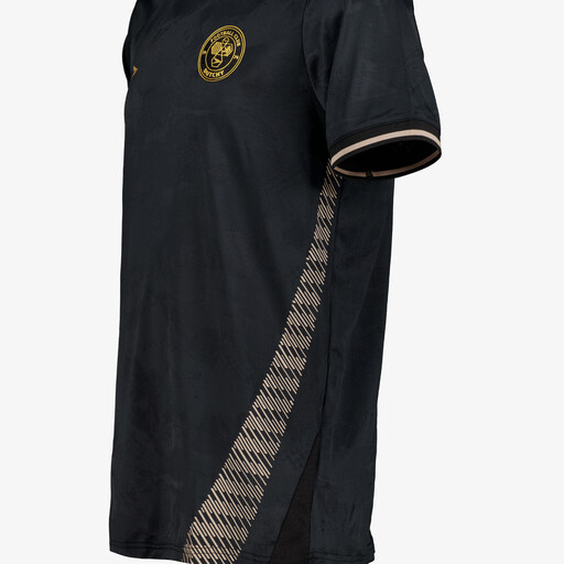 Dry heren voetbal T-shirt zwart