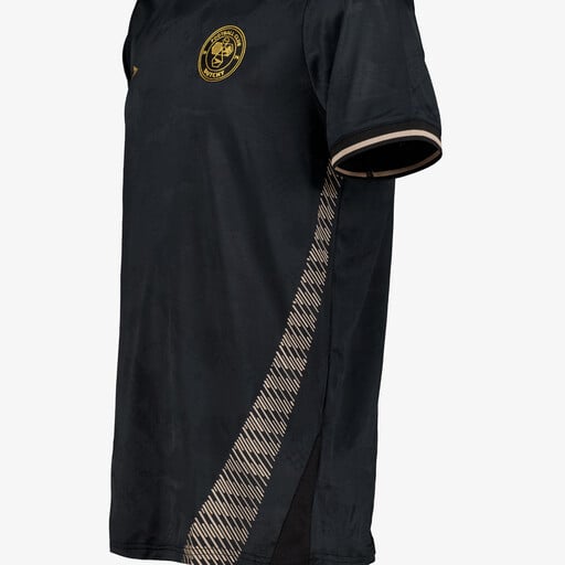 Dry heren voetbal T-shirt zwart