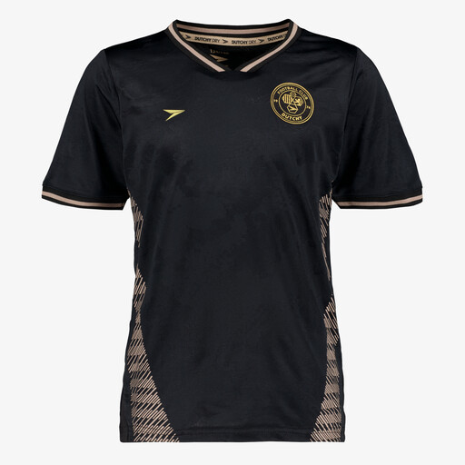 Dry kinder voetbal T-shirt zwart