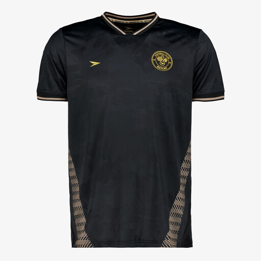 Dry heren voetbal T-shirt zwart