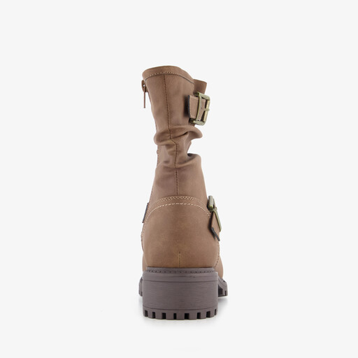 TwoDay dames biker boots cognac bruin