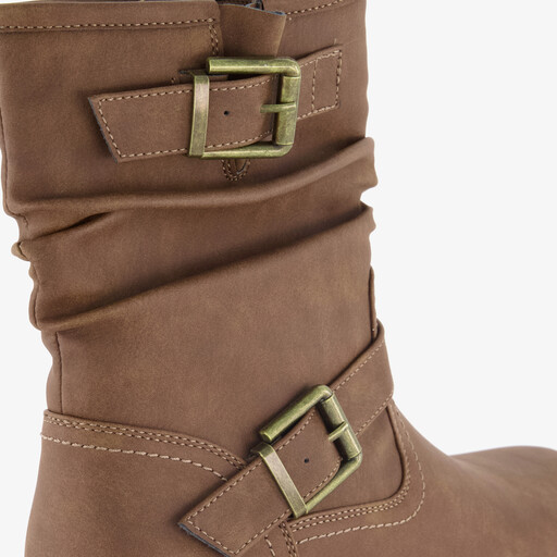 TwoDay dames biker boots cognac bruin