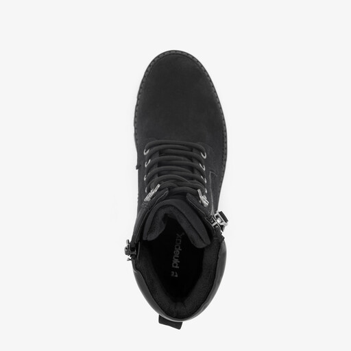 Blue box dames veterboots zwart