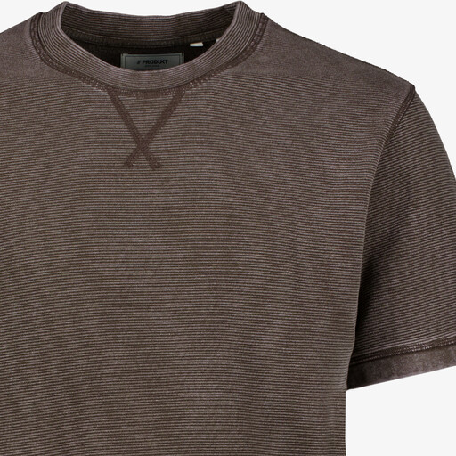 Heren T-shirt bruin