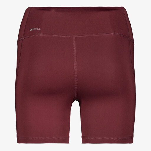 Tad Essentials 5 dames sportshort bordeauxrood