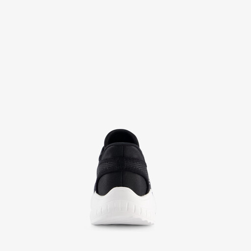 Slip-ins: Bob Squad dames sneakers zwart wit