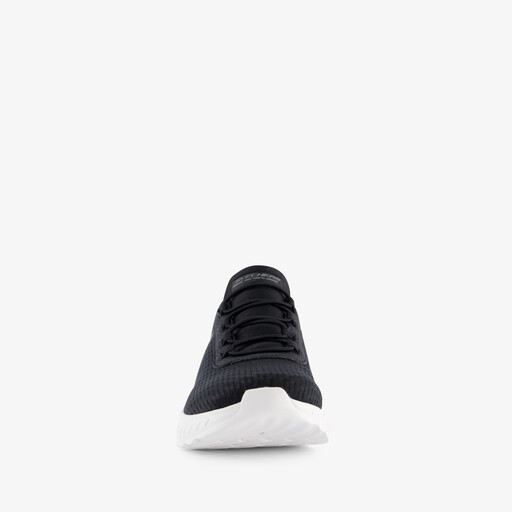 Slip-ins: Bob Squad dames sneakers zwart wit