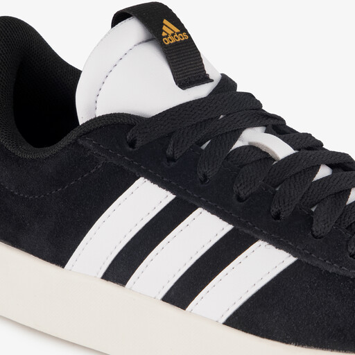 VL Court 3.0 leren dames sneakers zwart wit