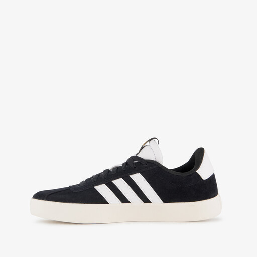 VL Court 3.0 leren dames sneakers zwart wit