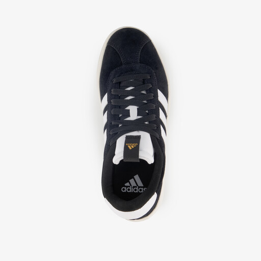 VL Court 3.0 leren dames sneakers zwart wit