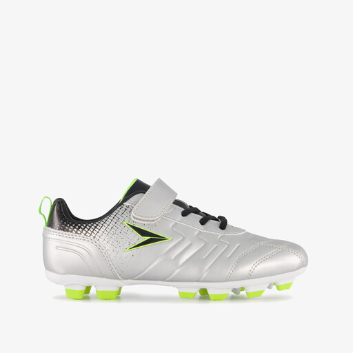 Top-Spin kinder voetbalschoenen zilver