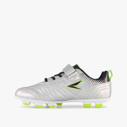 Top-Spin kinder voetbalschoenen zilver
