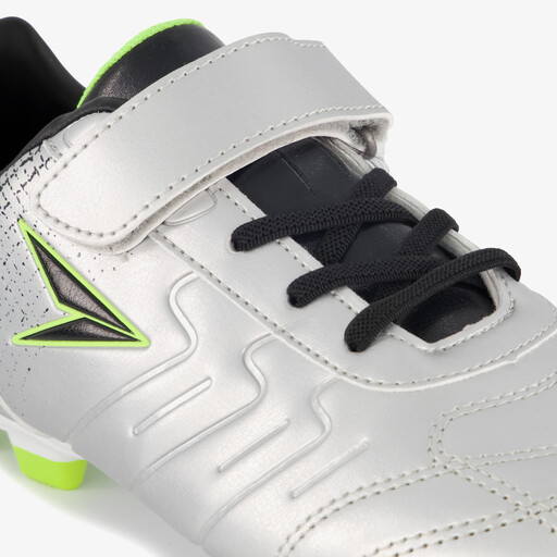 Top-Spin kinder voetbalschoenen zilver