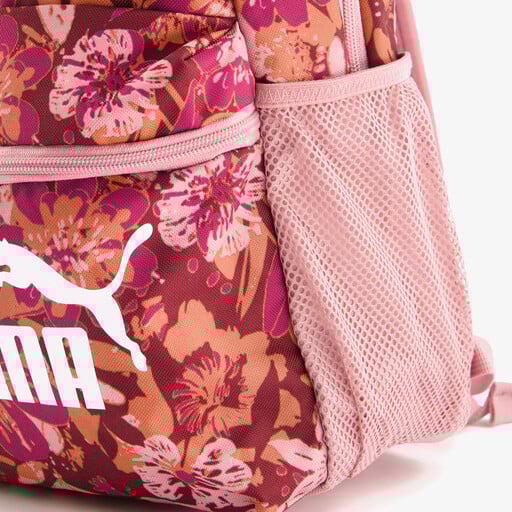 Phase AOP rugzak roze met bloemenprint 13 liter