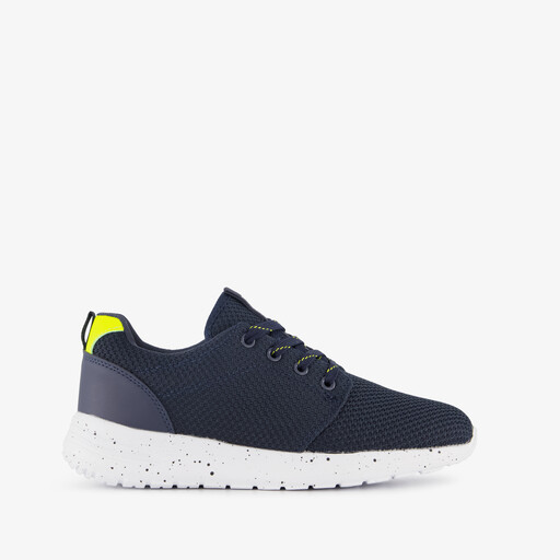Kinder sportschoenen blauw wit