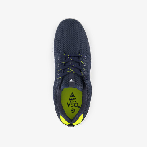 Kinder sportschoenen blauw wit