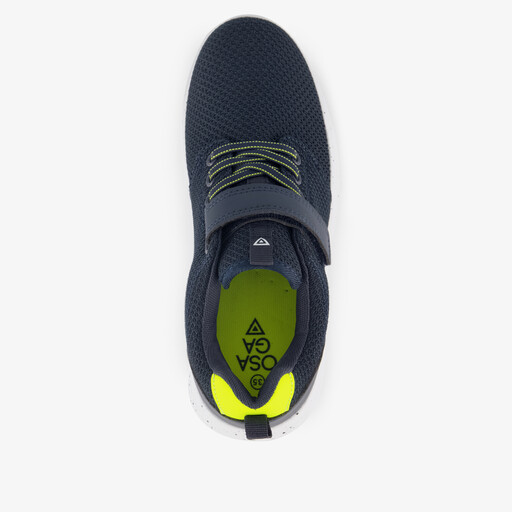 Kinder sportschoenen blauw wit