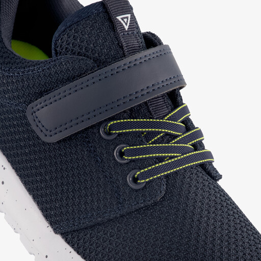 Kinder sportschoenen blauw wit