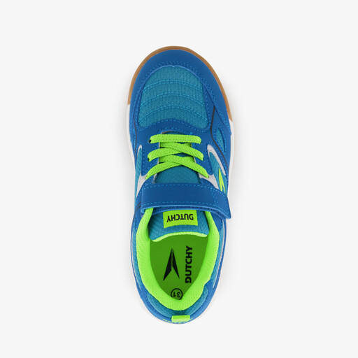 Rebound kinder zaalschoenen blauw groen