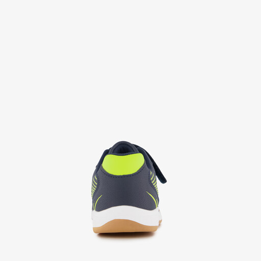 Attack 2 kinder zaalschoenen blauw geel