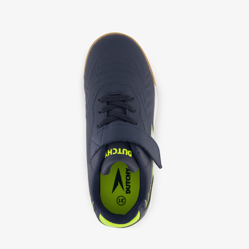 Attack 2 kinder zaalschoenen blauw geel