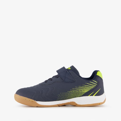 Attack 2 kinder zaalschoenen blauw geel