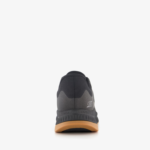Slip-ins: BOBS Sport Squad heren sneakers zwart bruin