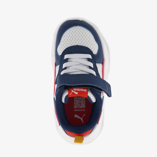 Uma Trinity Lite AC+ kinder sneakers blauw rood